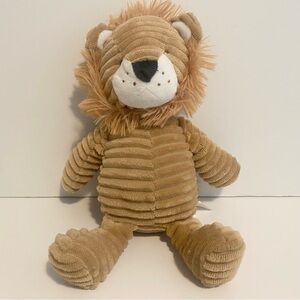 Carters 2021 Lion Plush Corduroy Tan Brown Stuffed Animal Toy